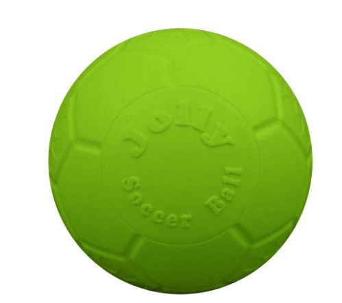 Jolly Pets Soccer Ball Dog Toy, Green Apple, 6-in