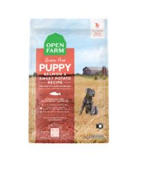 Open Farm Puppy Salmon & Sweet Potato Recipe Grain-Free Dry Dog Food, 22-lb