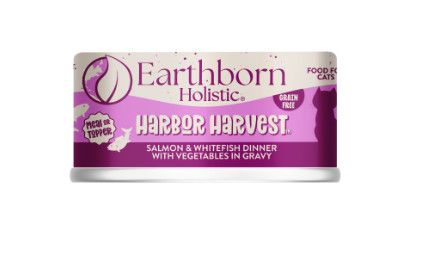 Earthborn Holistic Harbor Harvest Grain-Free Wet Cat Food Can, 3-oz