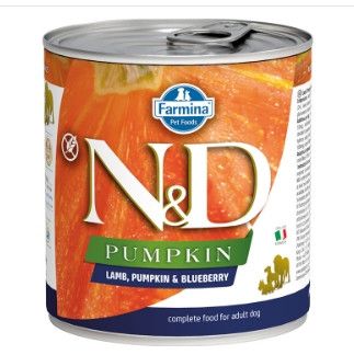 Farmina N&D Pumpkin, Lamb & Blueberry Wet Dog Food, 10-oz