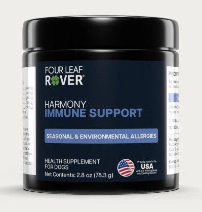 Four Leaf Rover Harmony Seasonal Allergy Support Dog Supplement, 2.5-oz