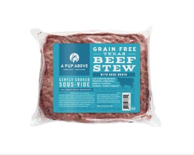A Pup Above Texas Beef Stew Grain-Free Gently Cooked Dog Food, 1-lb