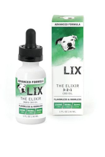 LIX The Elixir Advanced Formula 321 Oil Flavorless & Odorless Alternative Supplement for Dogs, 1-oz