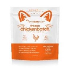 Smallbatch Cat Chicken Batch Sliders Frozen Cat Food, 3-lb