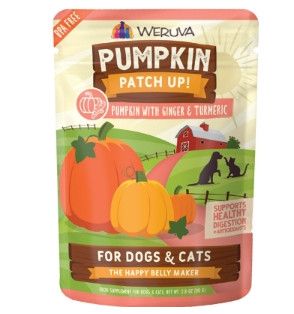 Pumpkin Patch Up Pumpkin with Ginger & Turmeric Dog & Cat Supplement, 2.8-oz