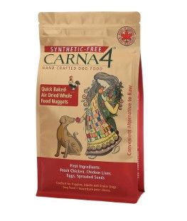 Carna4 Chicken Formula Quick-Baked Nuggets Air-Dried Dog Food, 3-lb