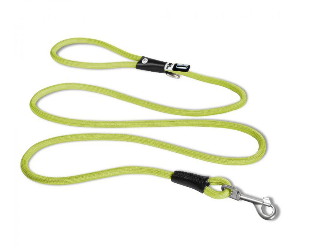 Curli Stretch Comfort Dog Leash, Lime, Large