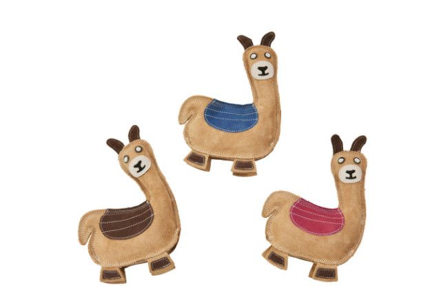 Ethical Pet Dura-Fused Leather Toy, Llama
