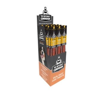 The Butcher's Companion Pork & Liver Sausage Long Sticks Dog Treats, 1.4-oz