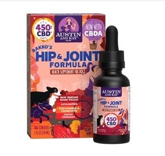 Austin and Kat Bakko's Hip & Joint Oil, 450-mg, 1-oz