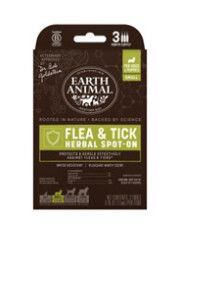 Earth Animal Nature's Protection Flea & Tick Prevention Herbal Spot-On for Small Dogs & Puppies