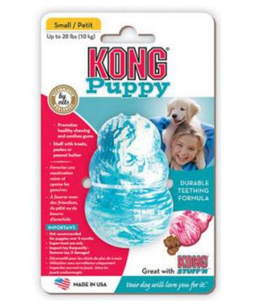 KONG Puppy Dog Toy, Color Varies, Small