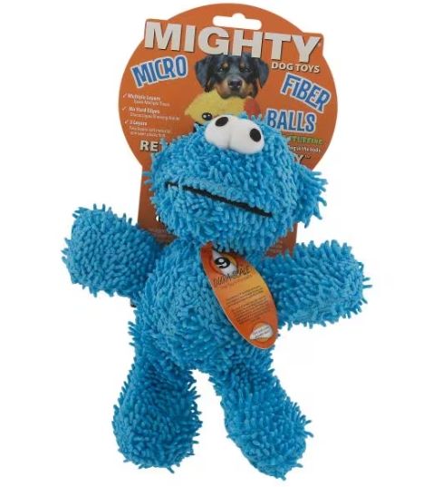 Mighty Microfiber Ball Monster Dog Toy, Medium
