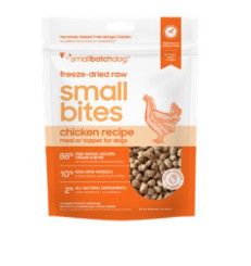 Smallbatch Scoopable Small Bites Chicken Freeze-Dried Dog Food, 7-oz