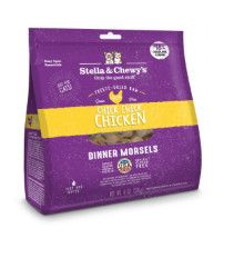Stella & Chewy's Chick Chick Chicken Dinner Morsels Grain-Free Freeze-Dried Cat Food, 18-oz