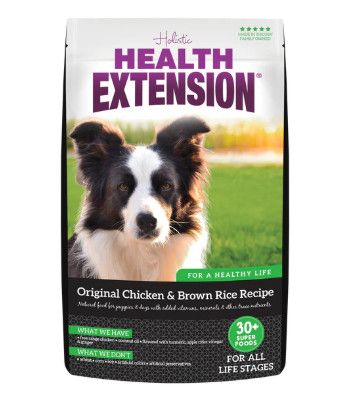 Health Extension Original Chicken & Brown Rice Recipe Dry Dog Food, 30-lb