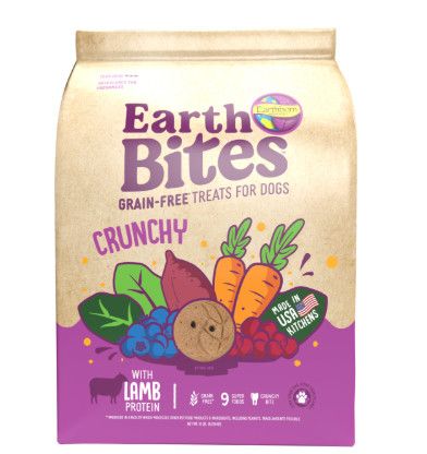 Earthborn Holistic EarthBites Lamb Flavor Crunchy Dog Treats, 2-lb