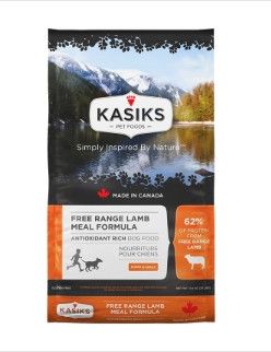 KASIKS Free Range Lamb Meal Formula Grain-Free Dry Dog Food, 5-lb