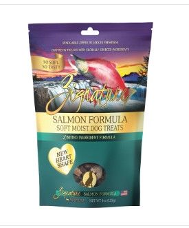 Zignature Limited Ingredient Salmon Formula Soft Moist Dog Treats, 4-oz