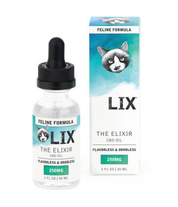 LIX The Elixir Oil Flavorless & Odorless Alternative Supplement for Cats, 250mg, 1-oz