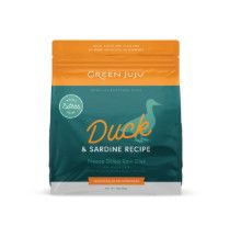 Green Juju Duck & Sardine, Freeze Dried Dog & Cat Food, 14oz