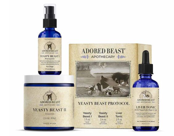 Adored Beast Apothecary Yeasty Beast Protocol 3 Product Kit for Dogs
