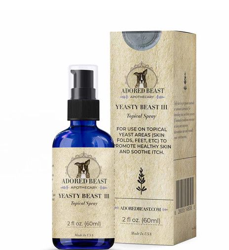 Adored Beast Apothecary Yeasty Beast III Topical Spray for Dogs & Cats, 60-mL
