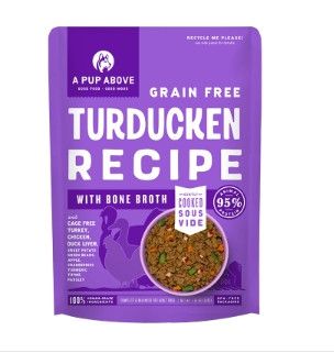 A Pup Above Turducken Grain-Free Gently Cooked Dog Food, 3-lb