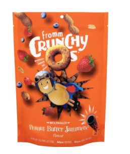 Fromm Crunchy O's Peanut Butter Jammers Dog Treats, 6-oz