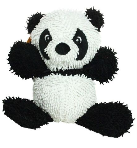 Mighty Microfiber Ball Panda Dog Toy, Medium