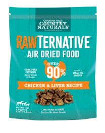 RawTernative Chicken & Liver Air-Dried Dog Food, 5-oz