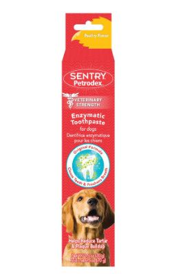 Sentry Petrodex Veterinary Strength Enzymatic Poultry Flavor Dog Toothpaste, 2.5-oz