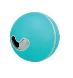 Trixie Treat Tumbler Snack Ball Dog Toy, Gray, 4.3-in
