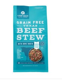 A Pup Above Texas Beef Stew Grain-Free Gently Cooked Dog Food, 7-lb