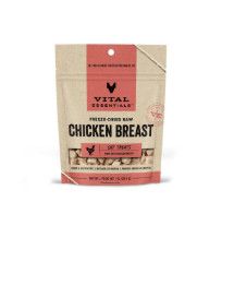 Vital Essentials Chicken Breast Freeze-Dried Raw Cat Treats, 1-oz