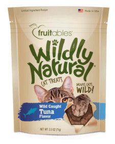 Wildly Natural Tuna Flavor Cat Treats, 2.5-oz