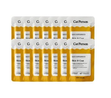 Weruva Cat Person Skin & Coat Chicken & Salmon in Gravy Cat Supplement, 1.05-oz