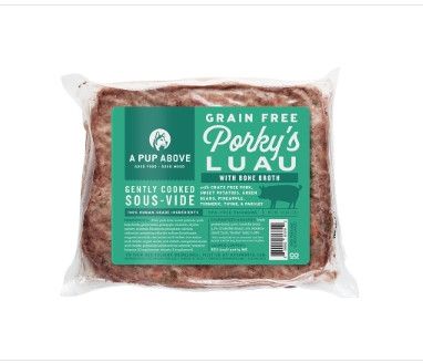 A Pup Above Porky's Luau Grain-Free Gently Cooked Dog Food, 1-lb