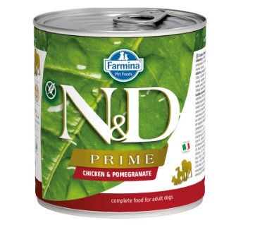 Farmina N&D Prime Chicken & Pomegranate Wet Dog Food, 10-oz
