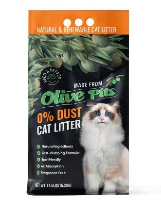 Paco & Pepper Olive Pit Litter, 25lb