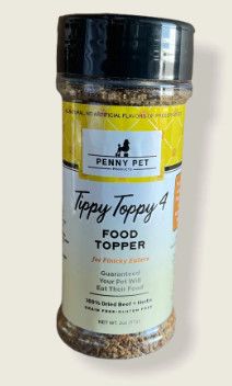 Penny Pet Tippy Topper4 Dried Beef Heart, 2-oz