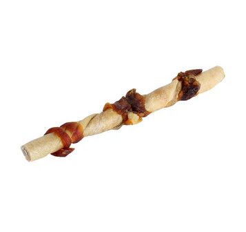 Wild Eats Free-Range Jerky Wrapped Twisted Buffalo Cheek, 8"