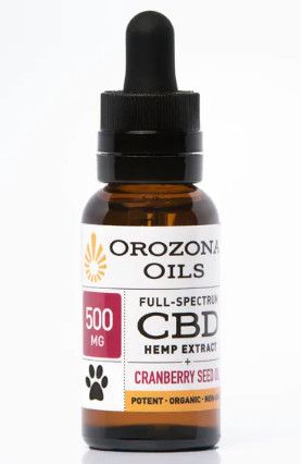 Orozona Oils, Full Spectrum CBD in Cranberry Seed Oil, 500mg