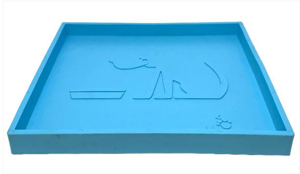 SodaPup Hold'em Suction Cup Holder, Blue