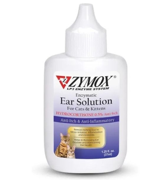Zymox Enzymatic Ear Solution, Cats & Kittens