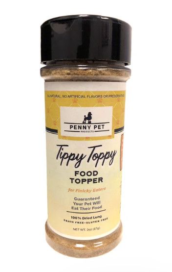 Penny Pet Tippy Topper Dried Beef Lung, 2-oz