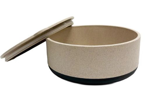 Palz & Co. EcoBowl, Pet Bowl & Lid, Medium, 48oz, Slate