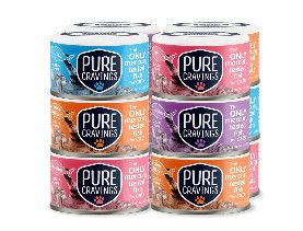 Pure Cravings Cutlets in Gravy Variety Wet Cat Food Can, 3-oz 12ct