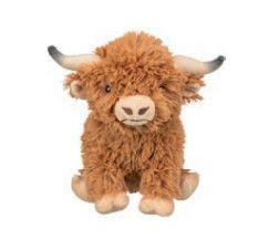 Trixie Pet BeEco Scottish Highland Cow Dog Toy, Ennis
