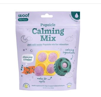 Woof Pupsicle Treat Mix, Calming Recipe, Beef, 5.5oz